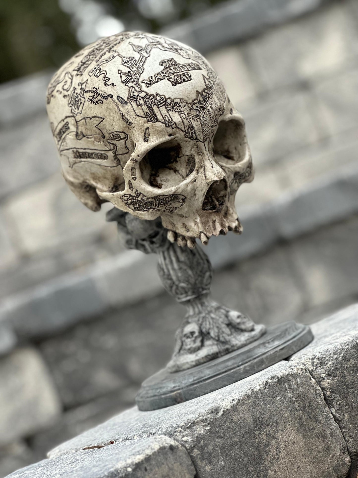 Marauder’s Map Skull