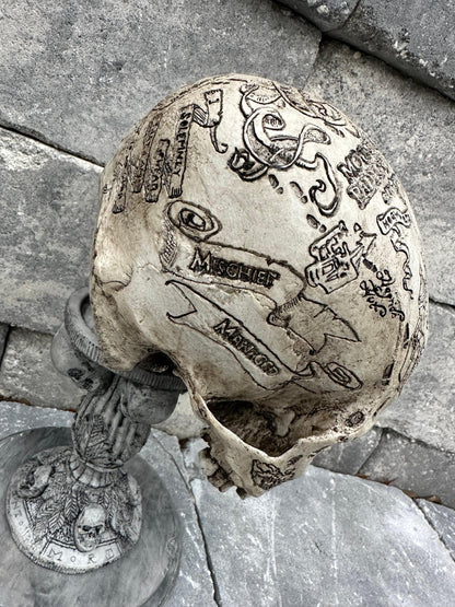 Marauder’s Map Skull