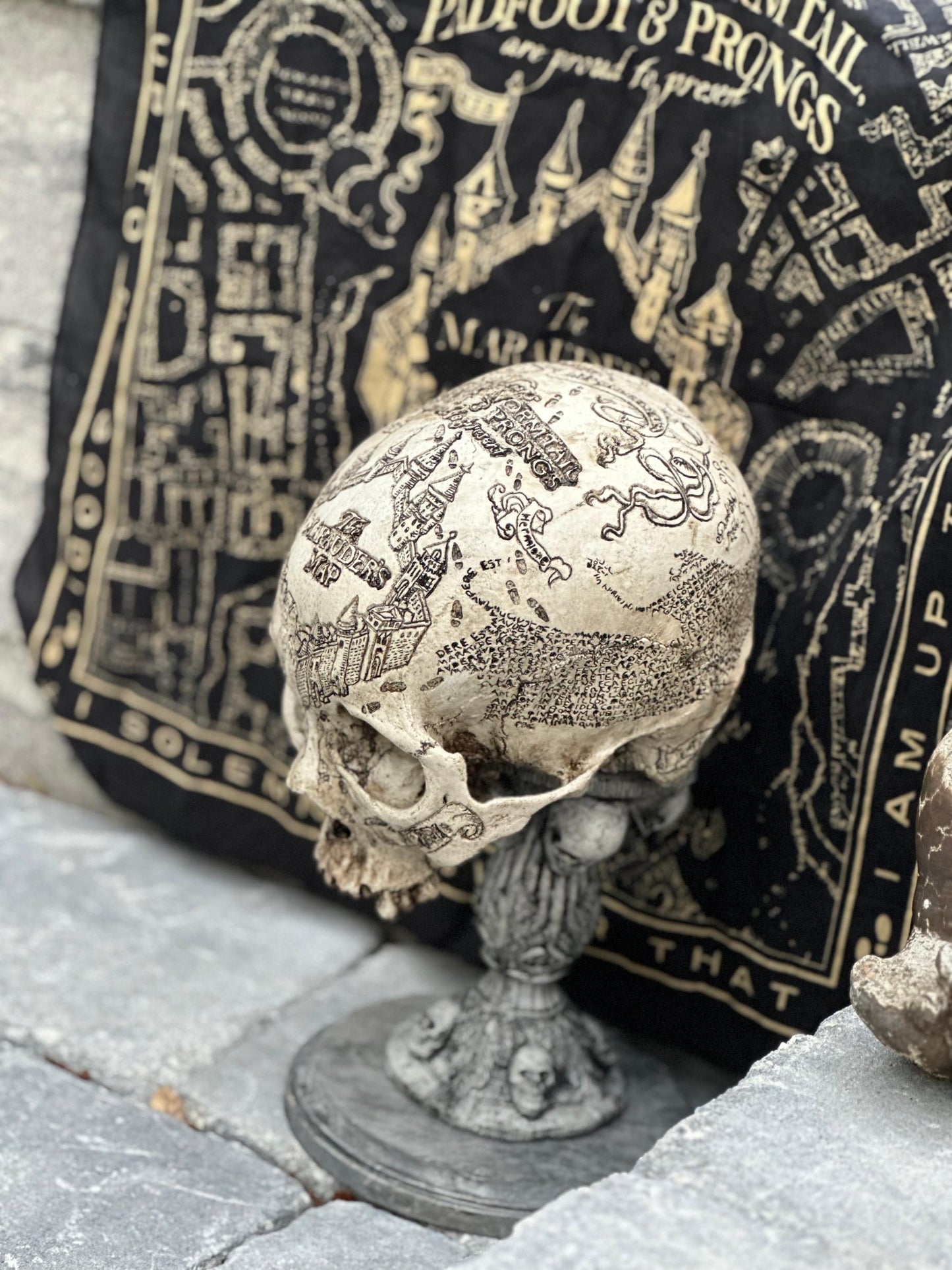 Marauder’s Map Skull