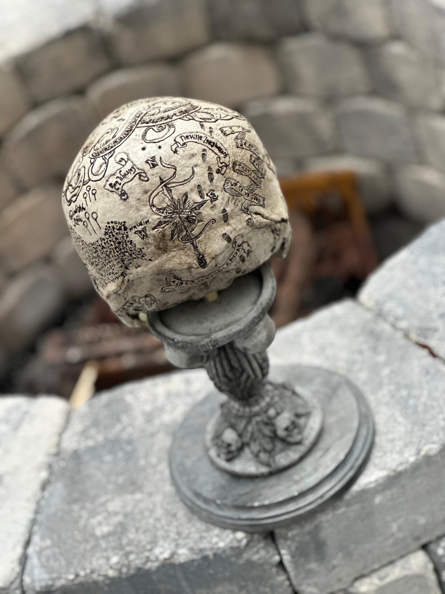 Marauder’s Map Skull