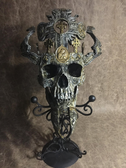 Gonzaga Processional Skull - Replica