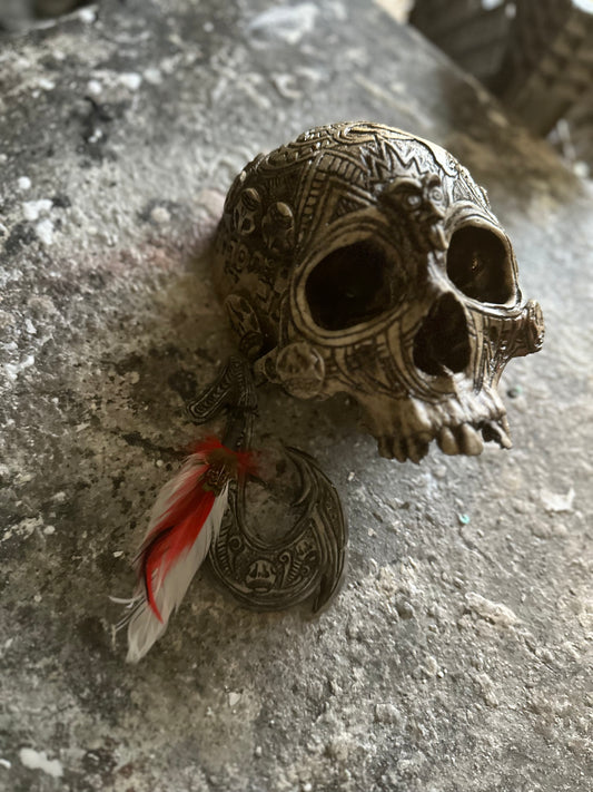 DEAL - Tiki Wall Hanging Skull
