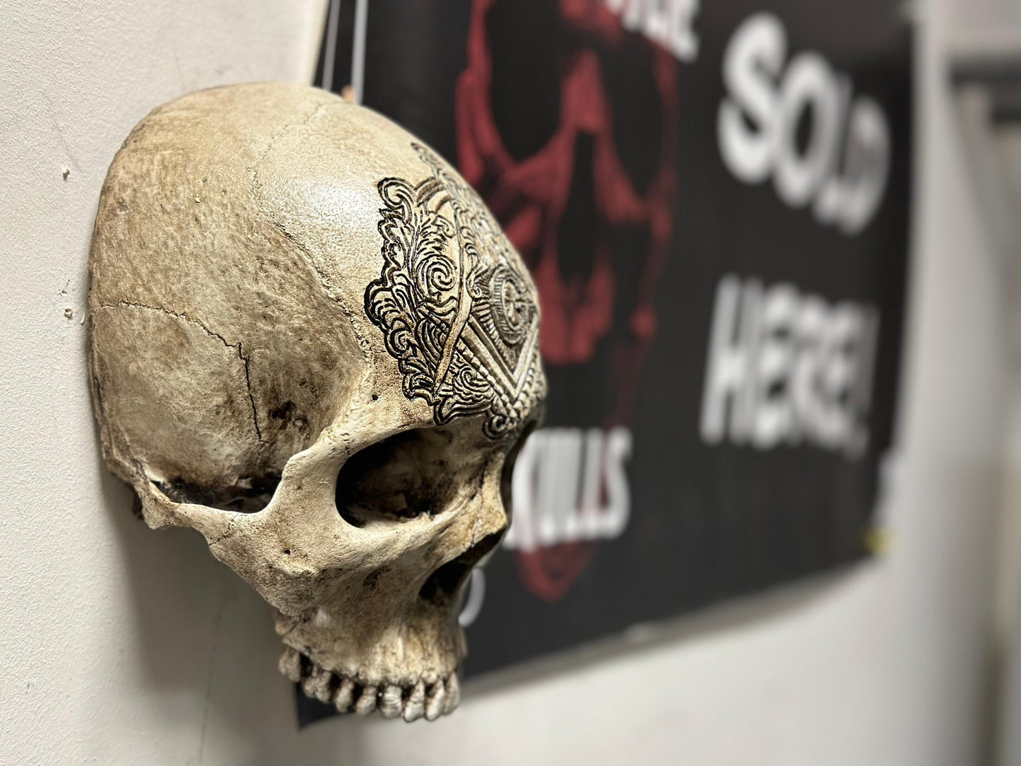 Wall Skull - Masonic G