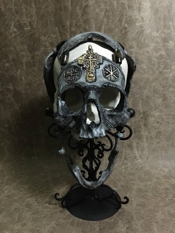 War Chaplain Skull