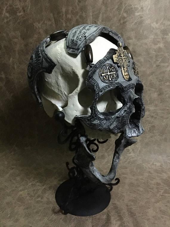 War Chaplain Skull