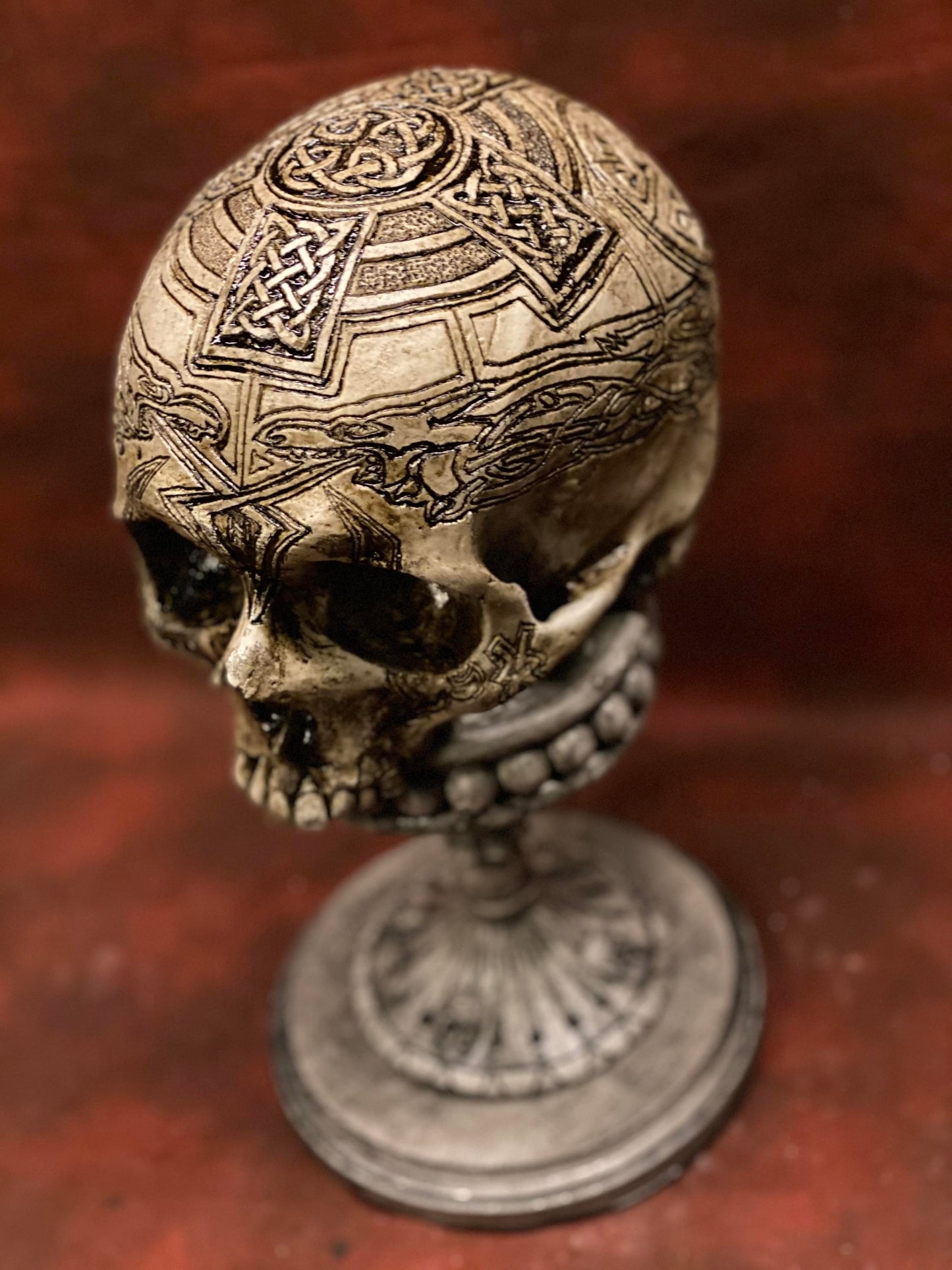 Celtic Warrior Skull