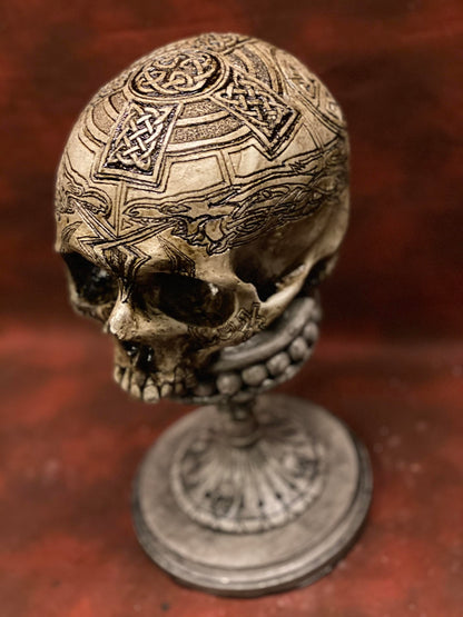 Celtic Warrior Skull