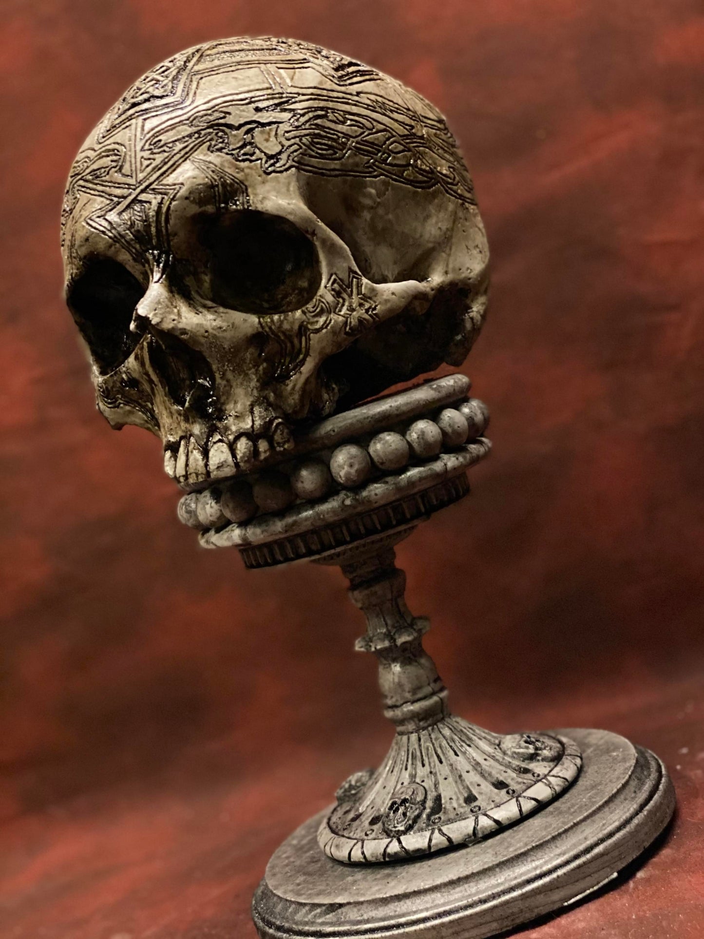 Celtic Warrior Skull