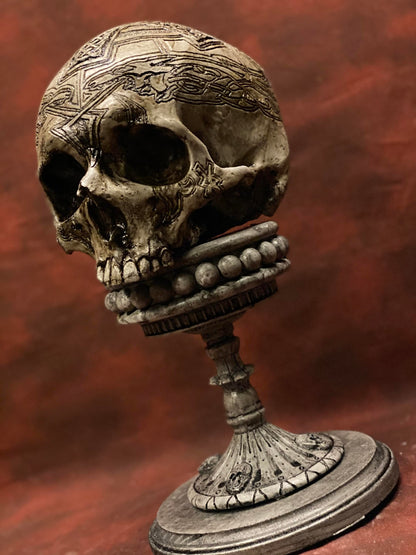 Celtic Warrior Skull
