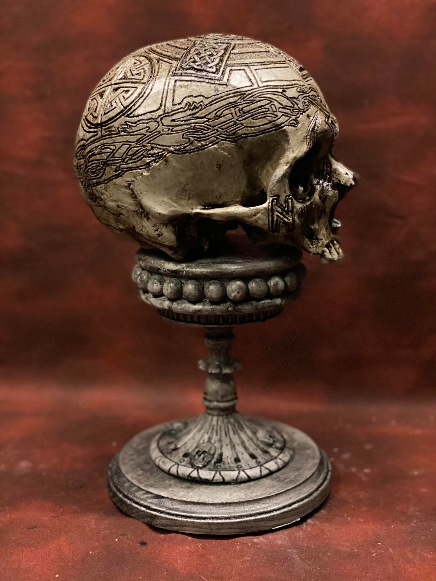 Celtic Warrior Skull