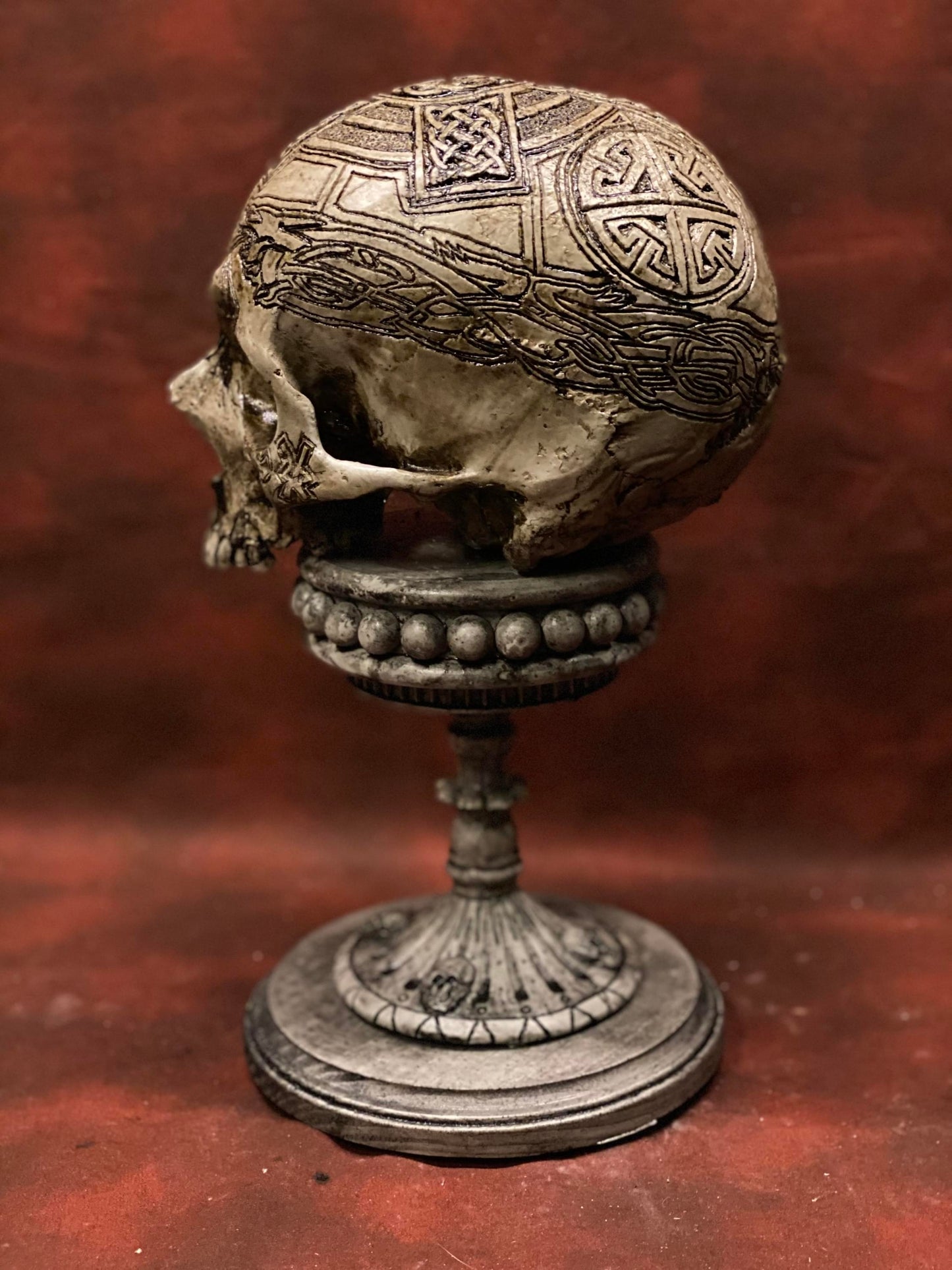 Celtic Warrior Skull