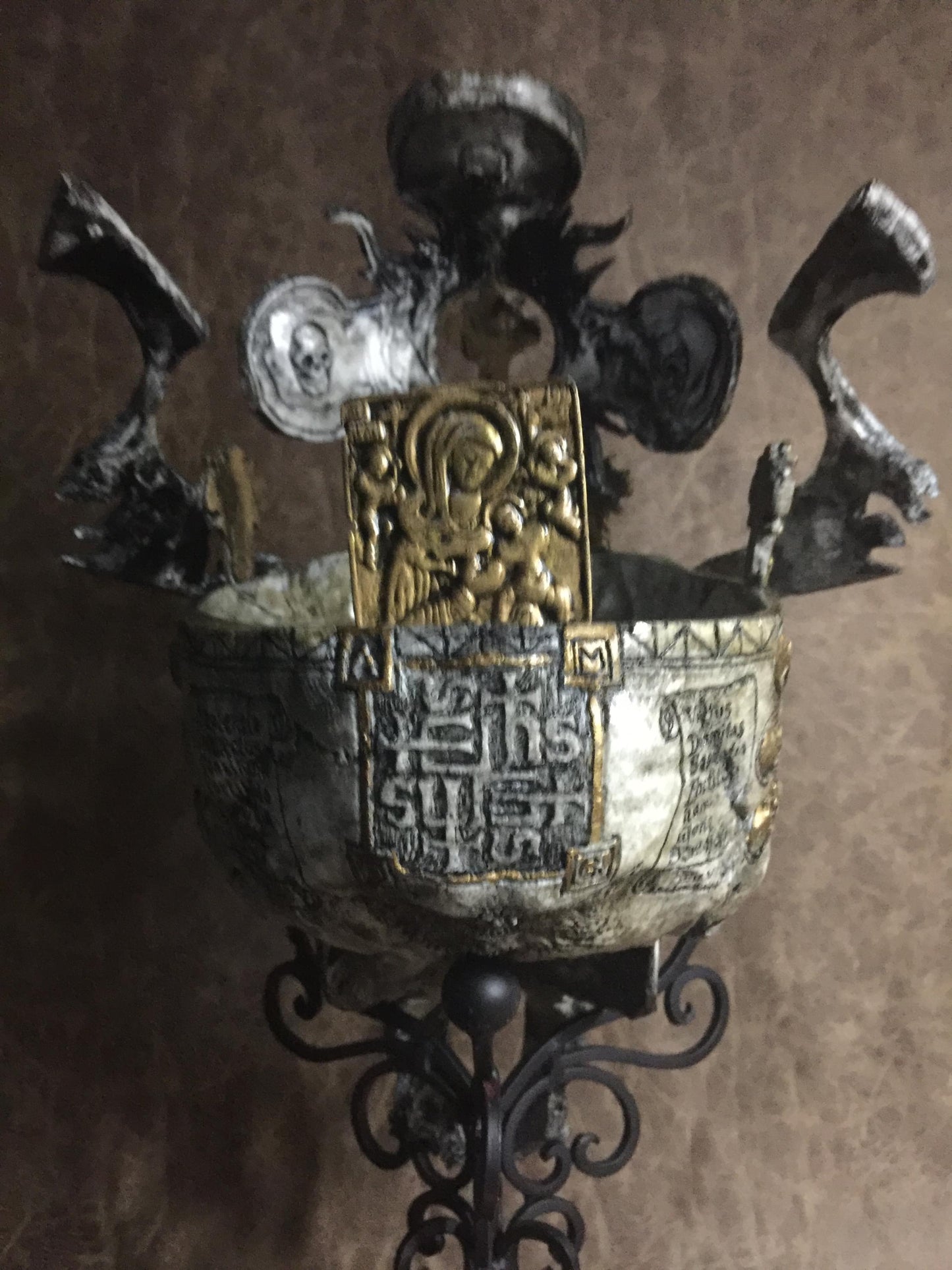 Gonzaga Processional Skull - Replica