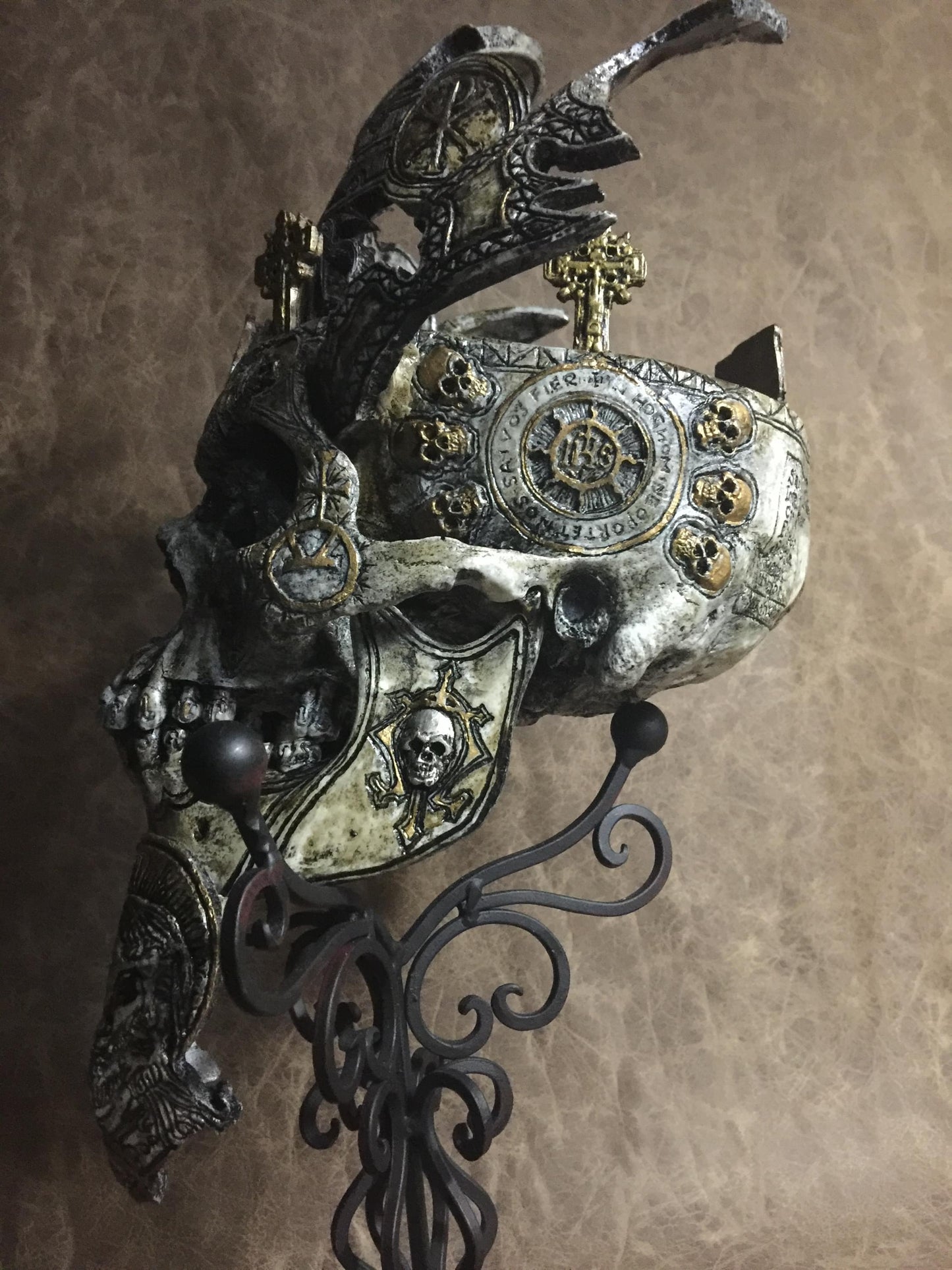 Gonzaga Processional Skull - Replica