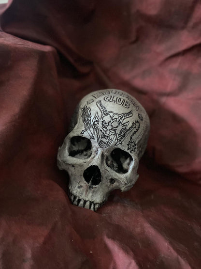 Hellfire Club Wall Skull FREE - with purchase of a sketch