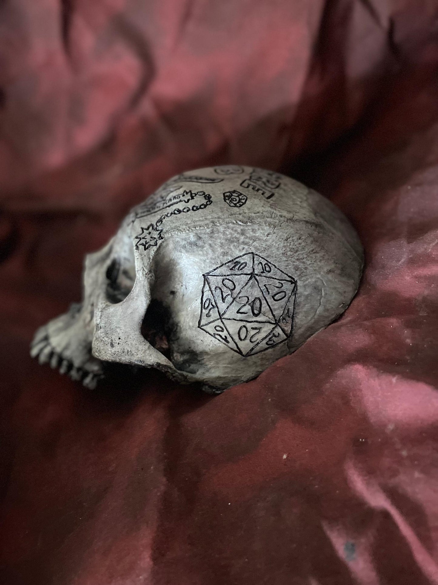 Hellfire Club Wall Skull FREE - with purchase of a sketch