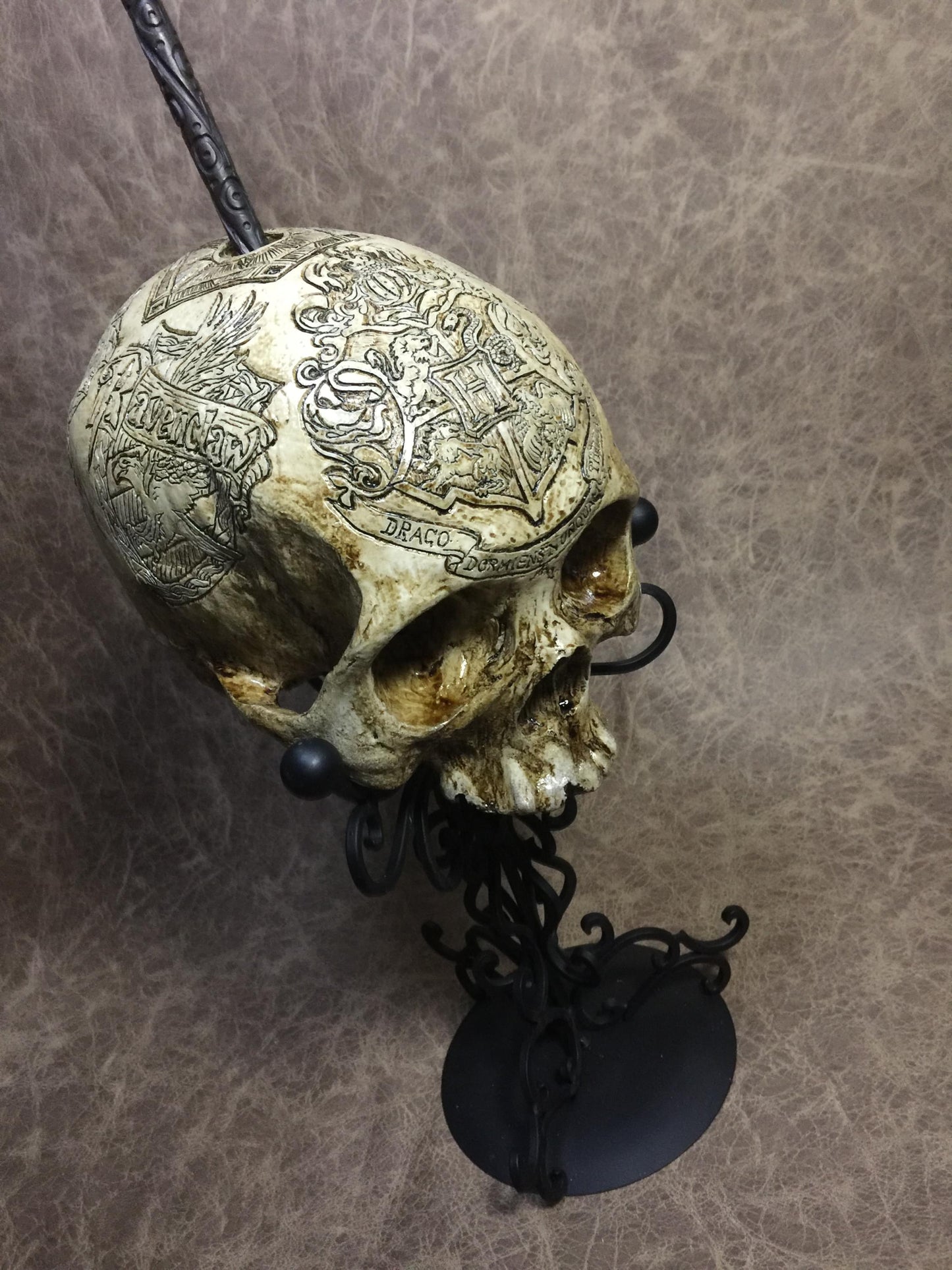 Hogwarts Graduation Skull