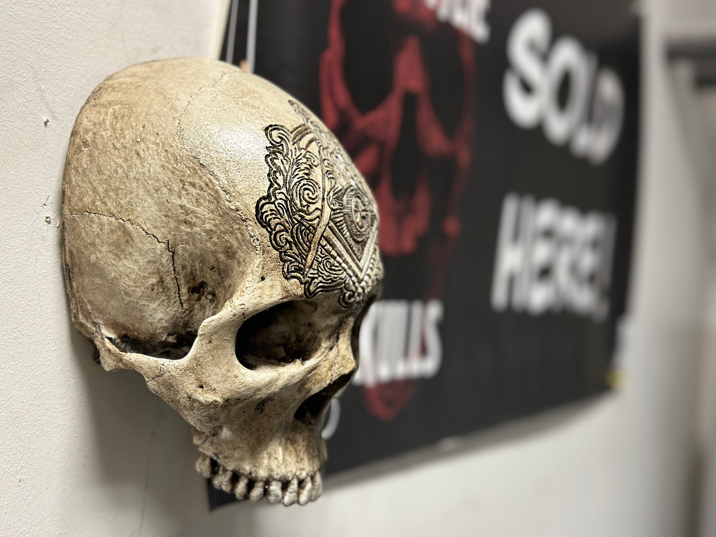 Wall Skull - Masonic G