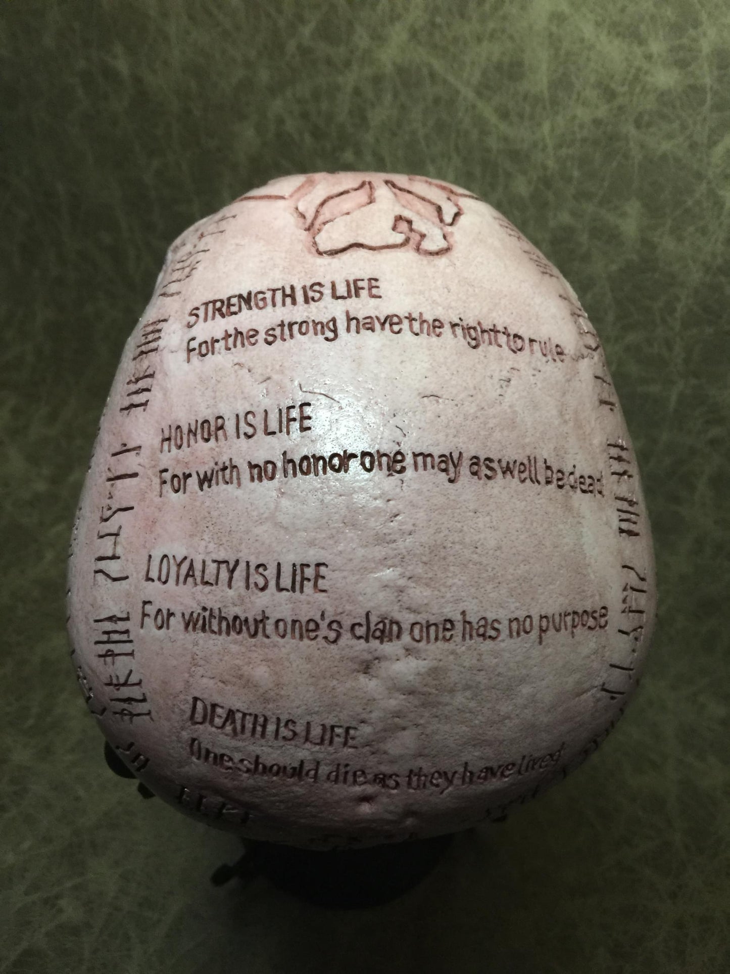 Mandalorian Oath Skull