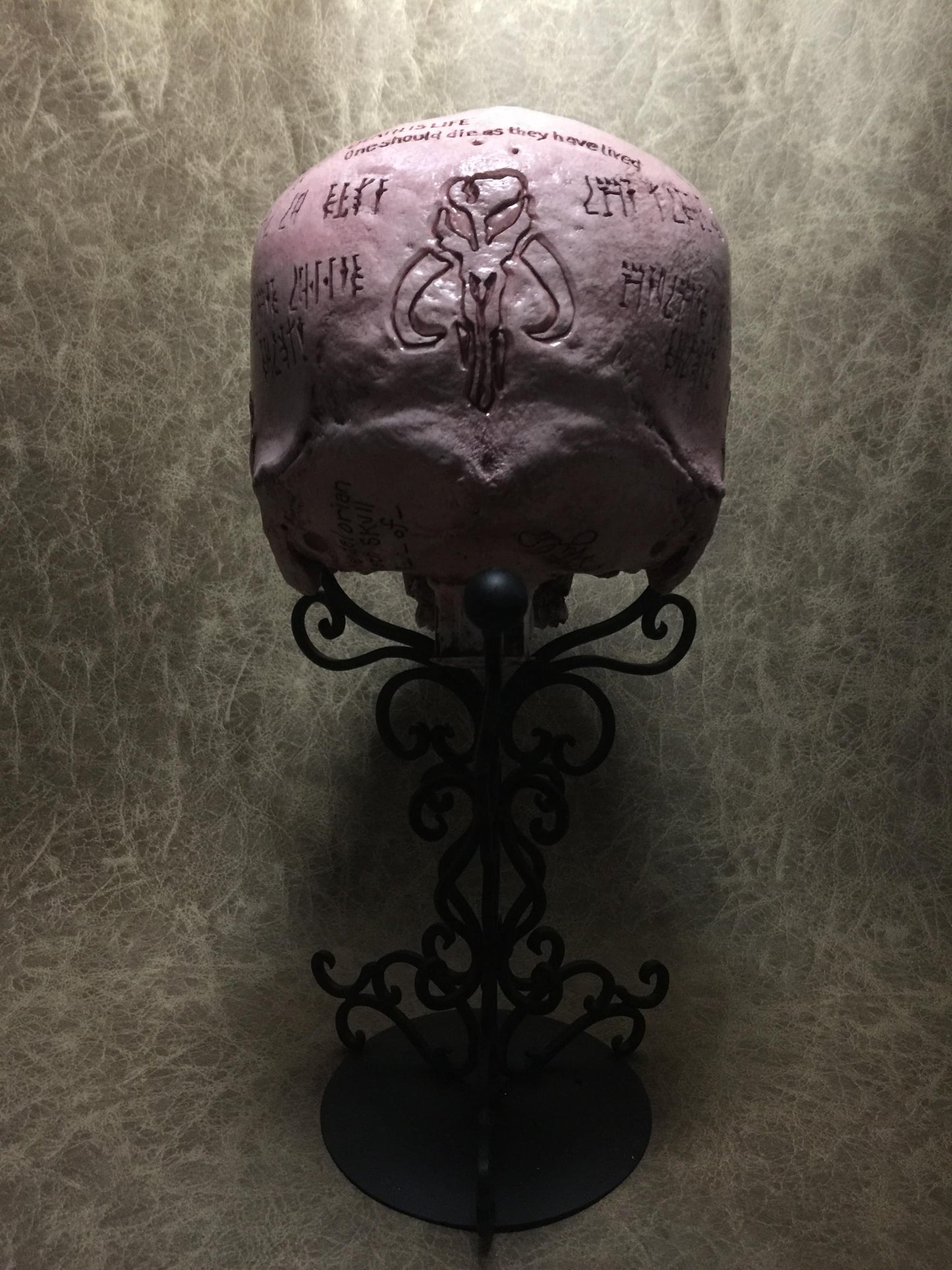 Mandalorian Oath Skull