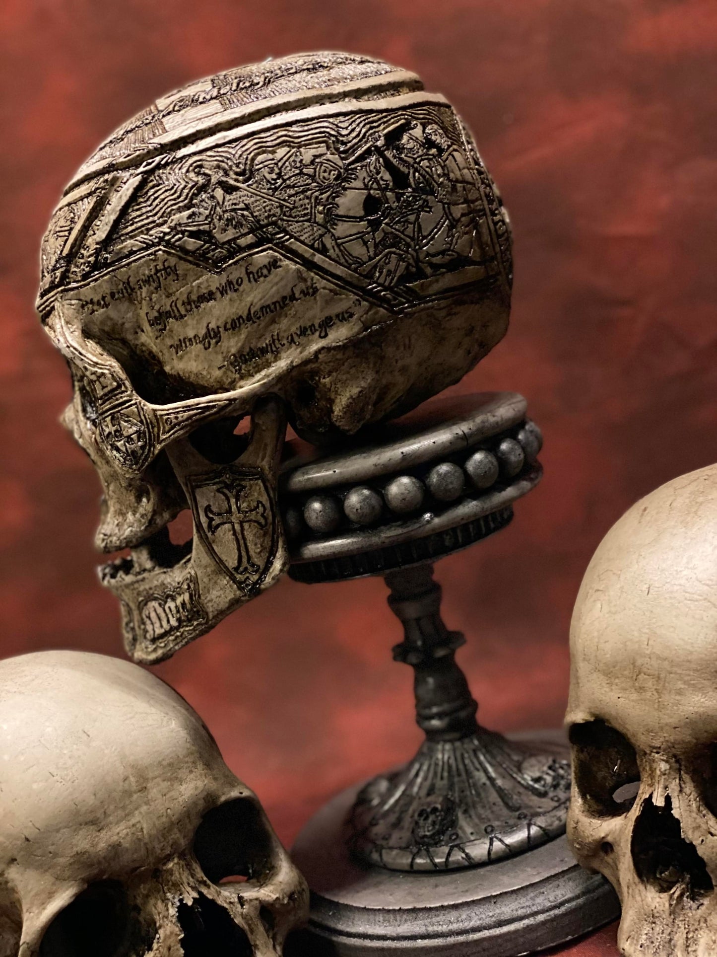 Jacques de Molay Skull