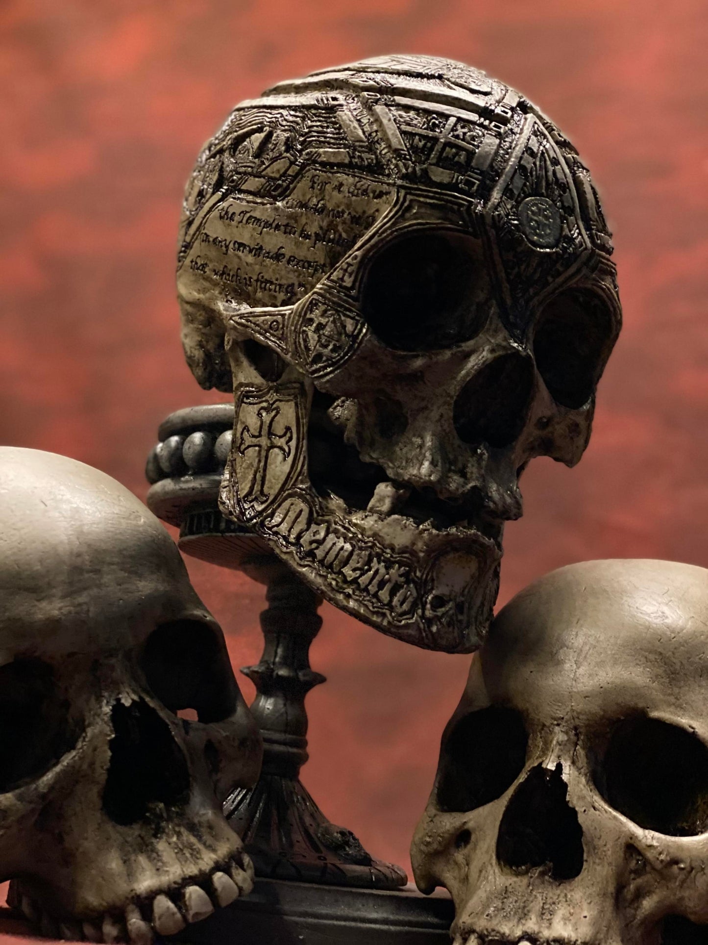 Jacques de Molay Skull