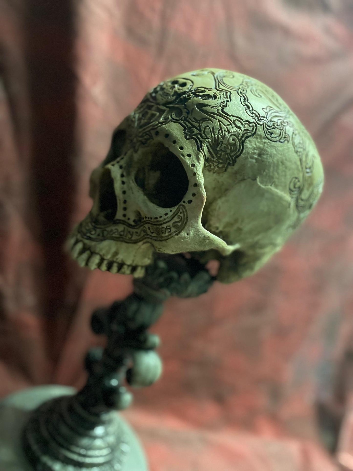 The Pirate and the Mermaid Skull