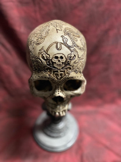 The Pirate and the Mermaid Skull