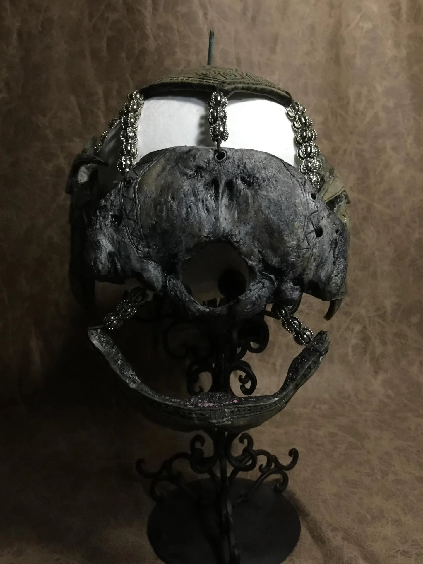 Real Viking Berserker Skull