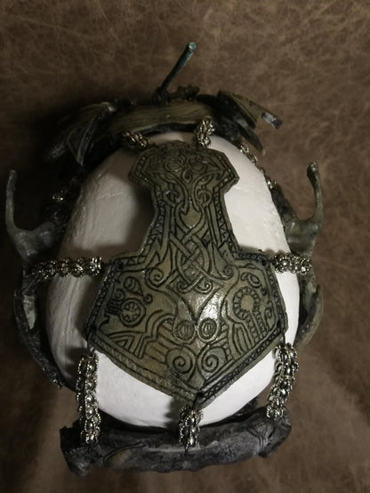 Real Viking Berserker Skull