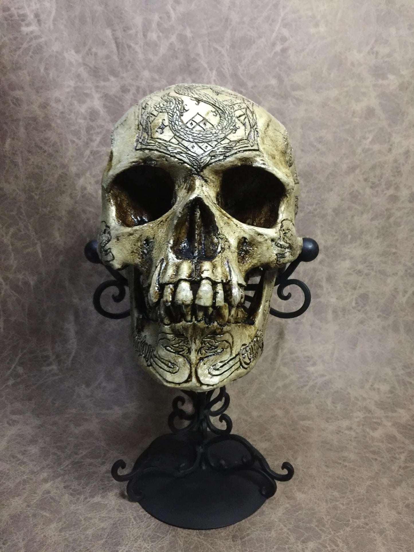 Slytherin Skull