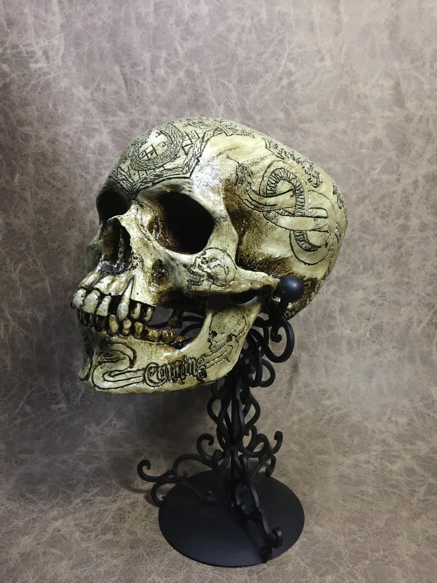 Slytherin Skull