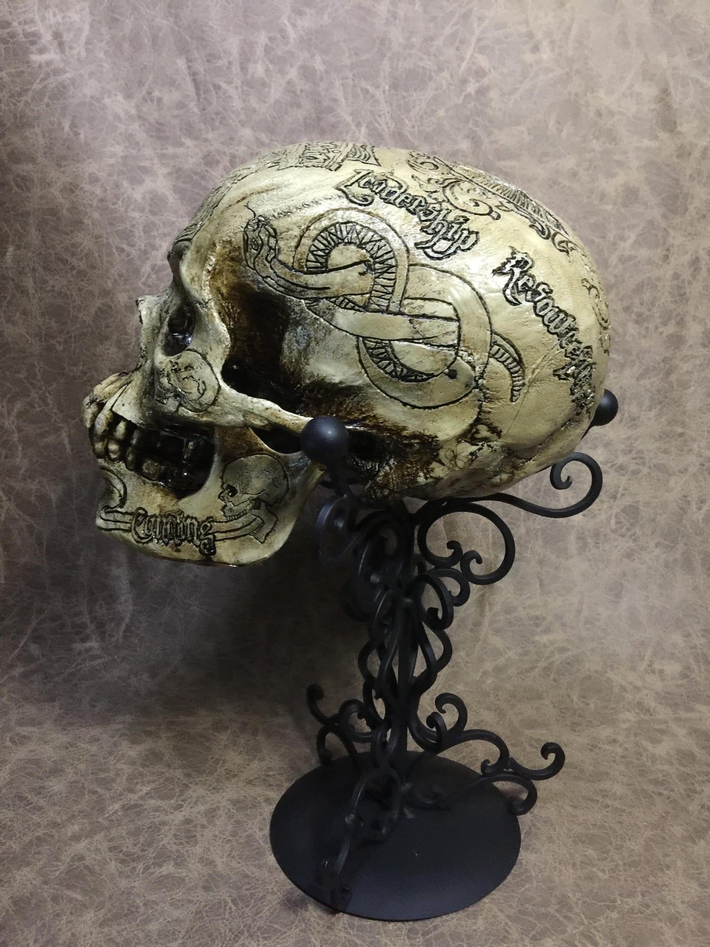 Slytherin Skull