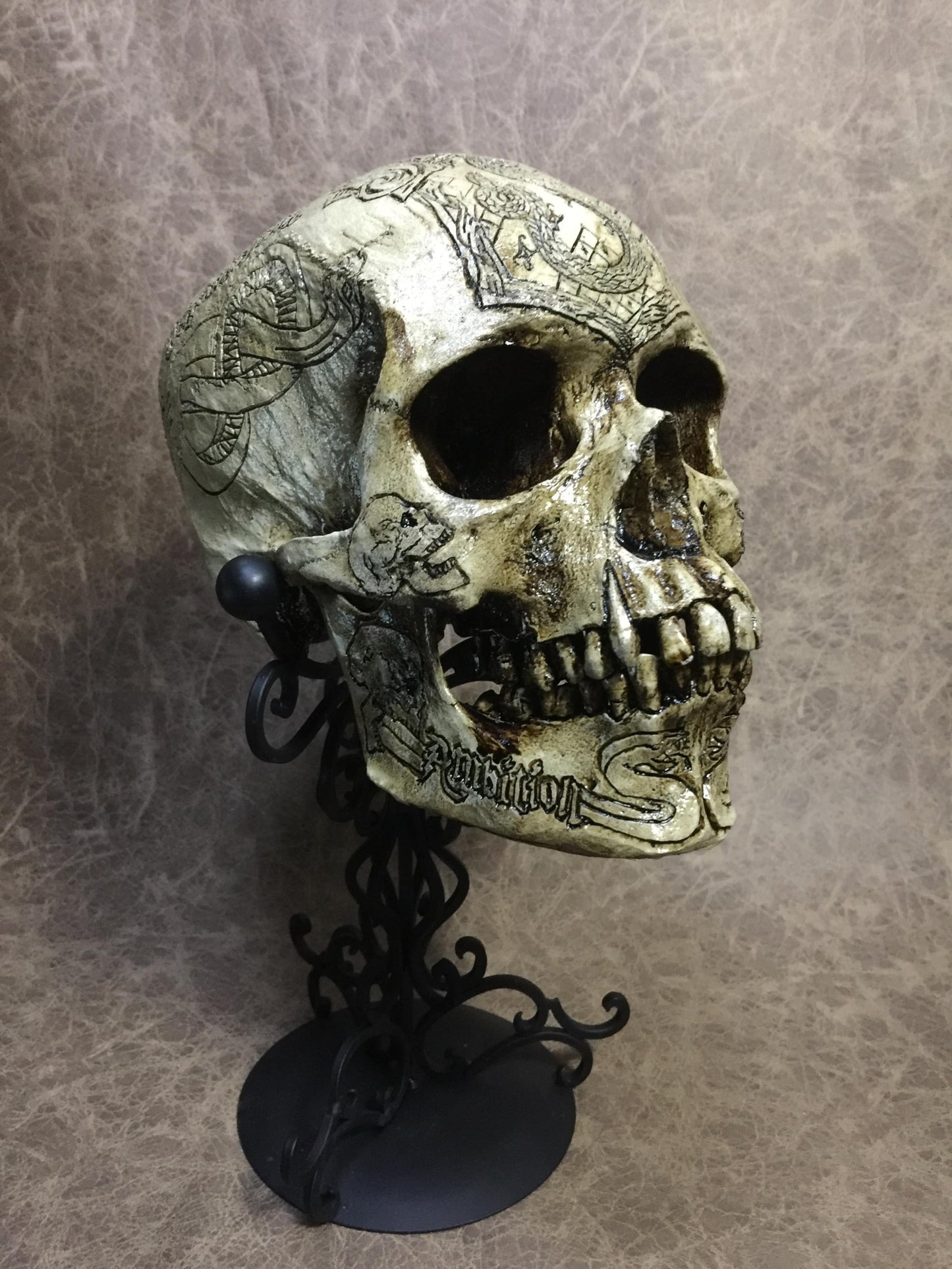 Slytherin Skull