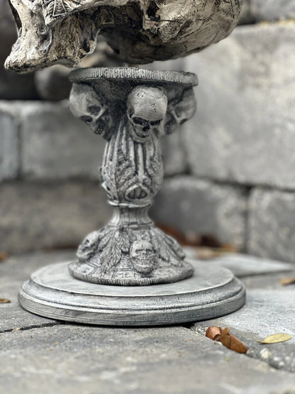 Short Memento Mori Skull Stand