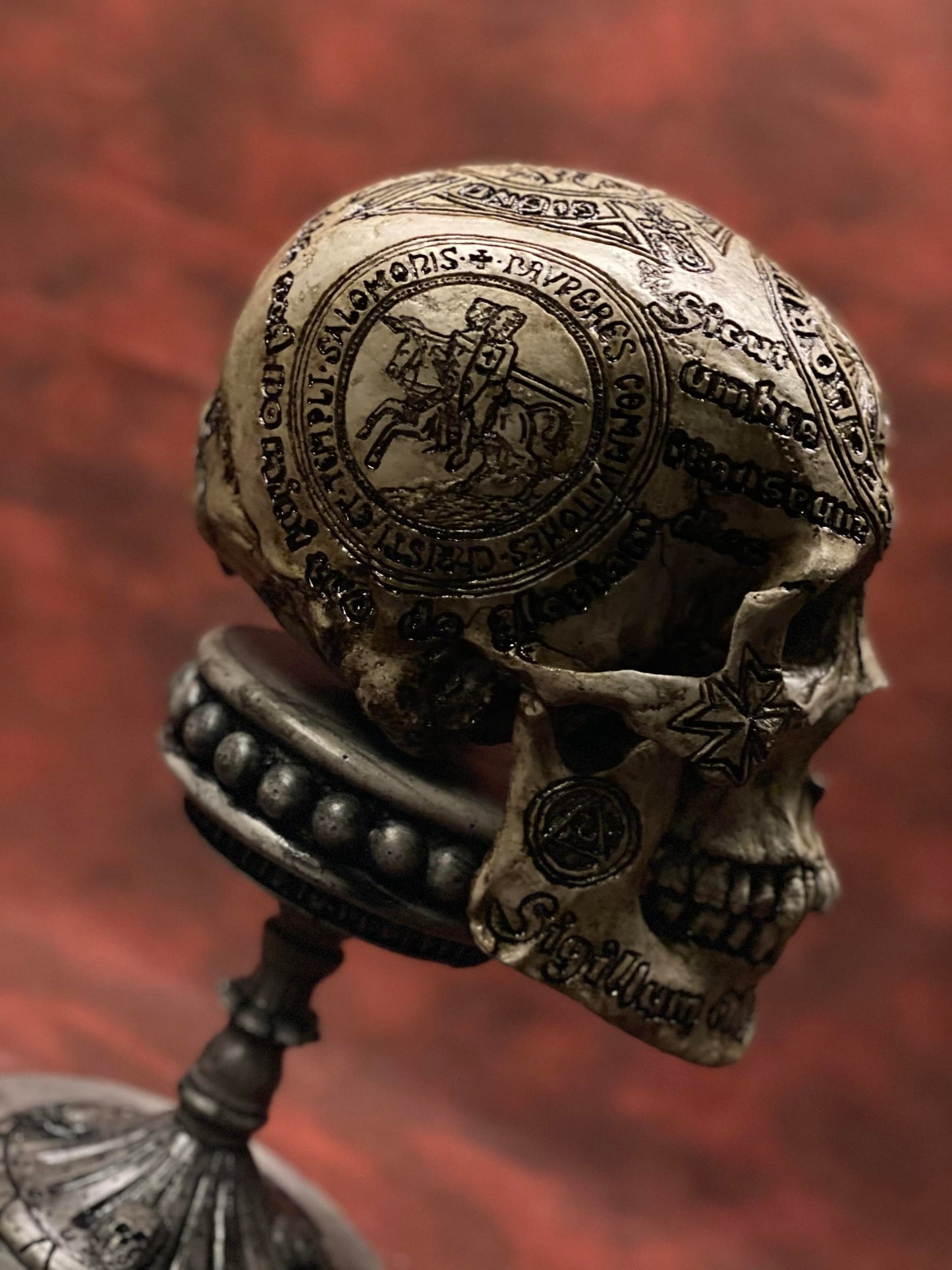 Templar Knight Skull