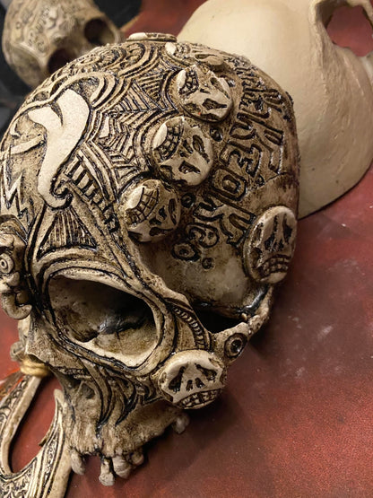 Tiki Wall Hanging Skull