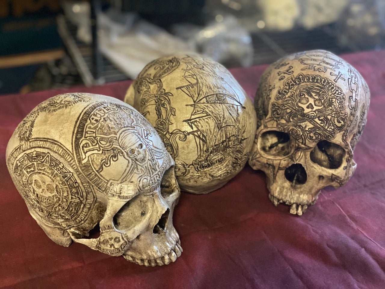 PRE-SALE - ALL 3 PIRATE SKULLS - Pirate King Special