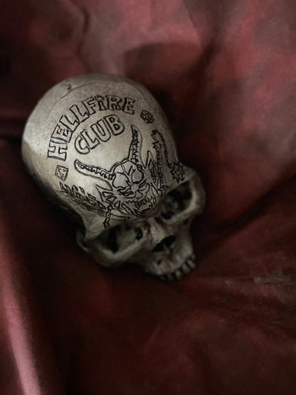 Hellfire Club Wall Skull FREE - with purchase of a sketch
