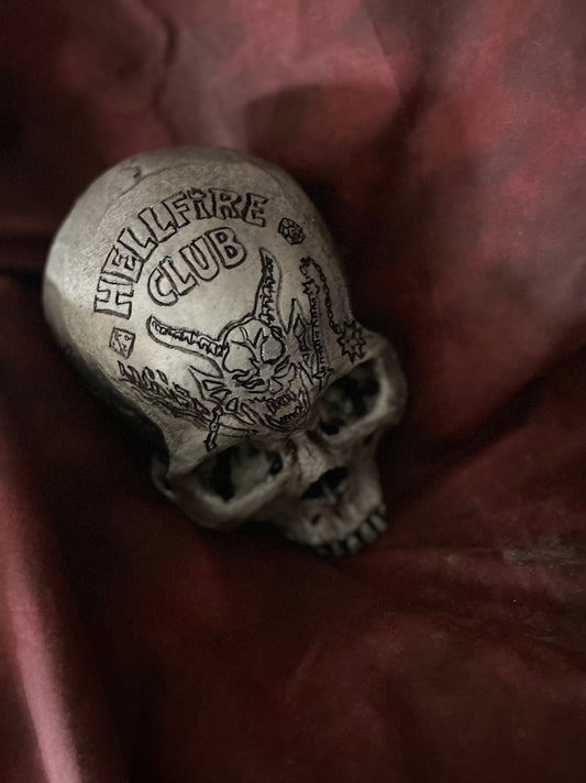 Hellfire Club Wall Skull FREE - with purchase of a sketch