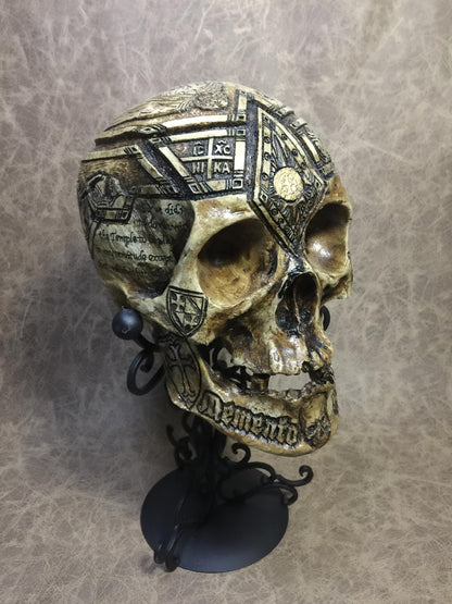 Jacques de Molay Skull