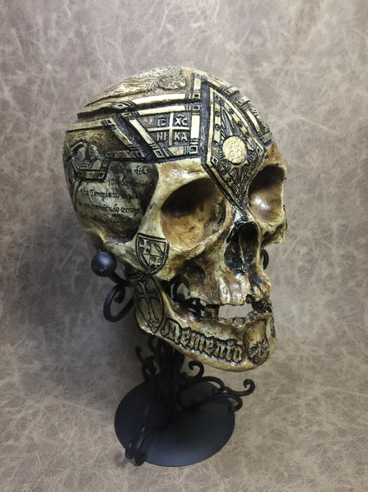 Jacques de Molay Skull